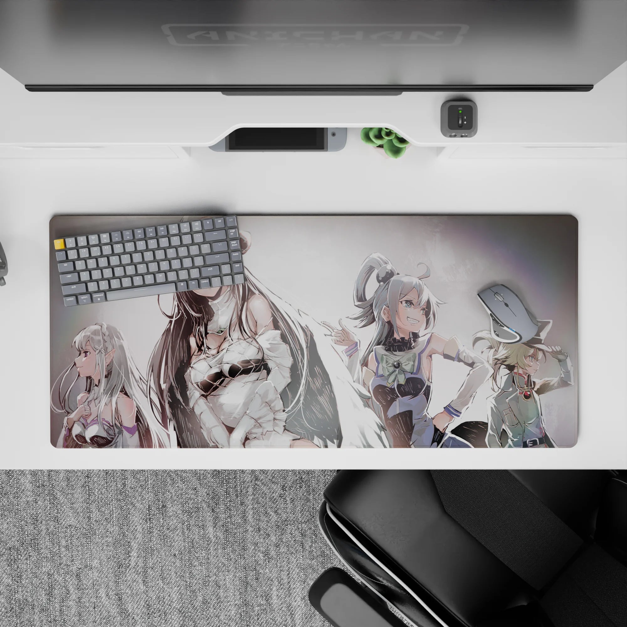 Overlord Deskmat | Mousepad | Deskpad - Ethereal Guardians - AniChan