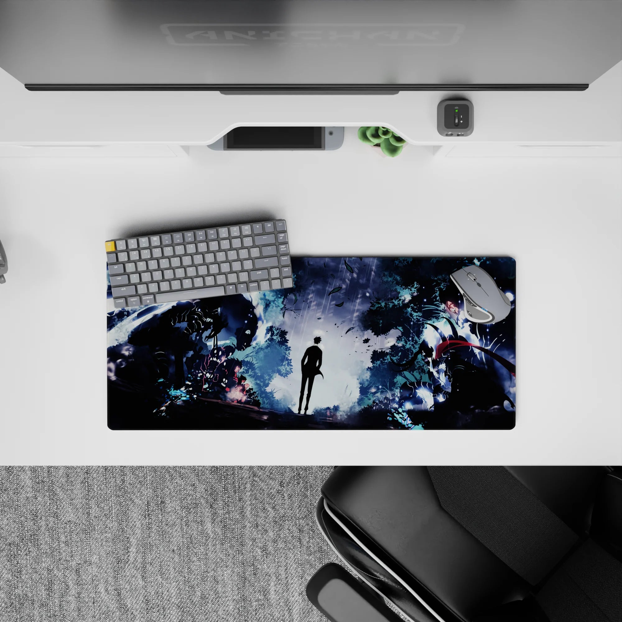 Solo Leveling Deskmat | Mousepad | Deskpad - Silent Shadows