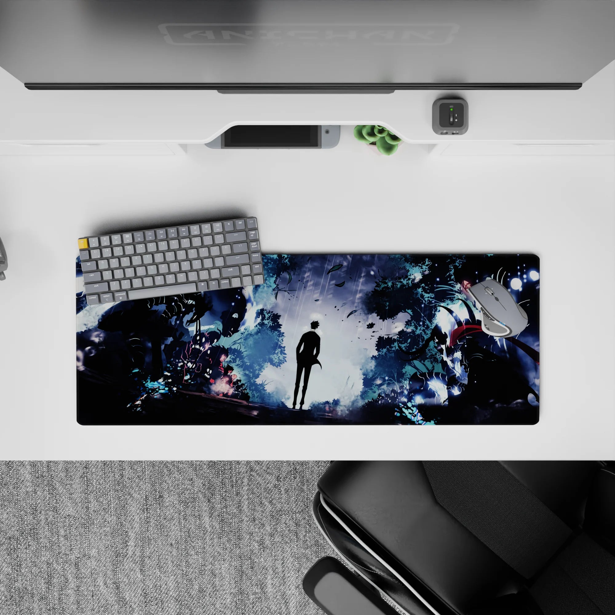 Solo Leveling Deskmat | Mousepad | Deskpad - Silent Shadows