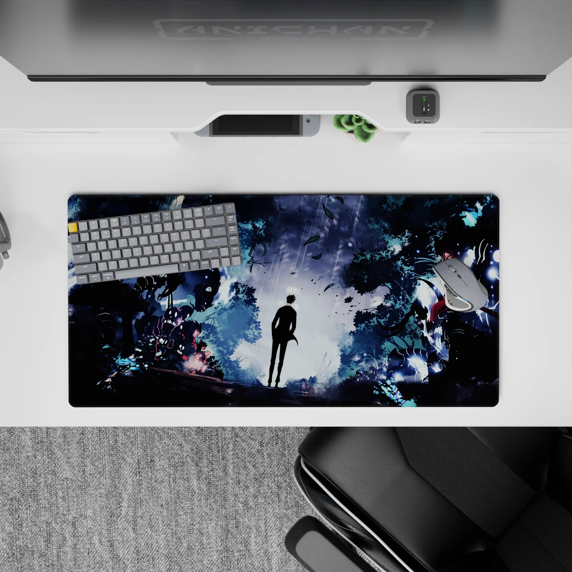 Solo Leveling Deskmat | Mousepad | Deskpad - Silent Shadows