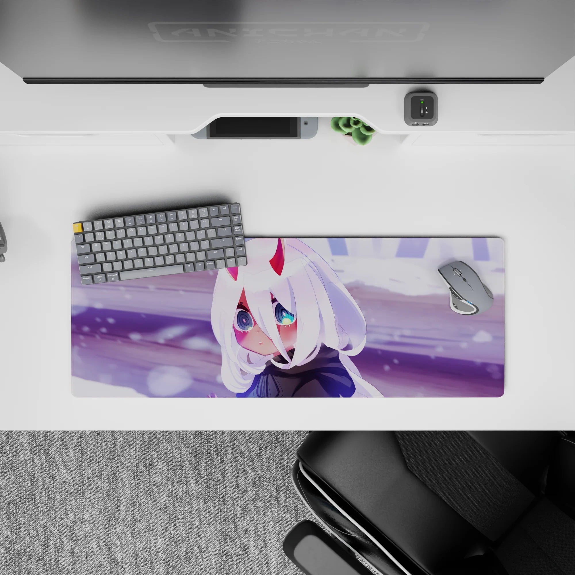 Darling In The Franxx - Anime Mouse Pad and Desk Pad - Zero Two Frostbound - AniChan