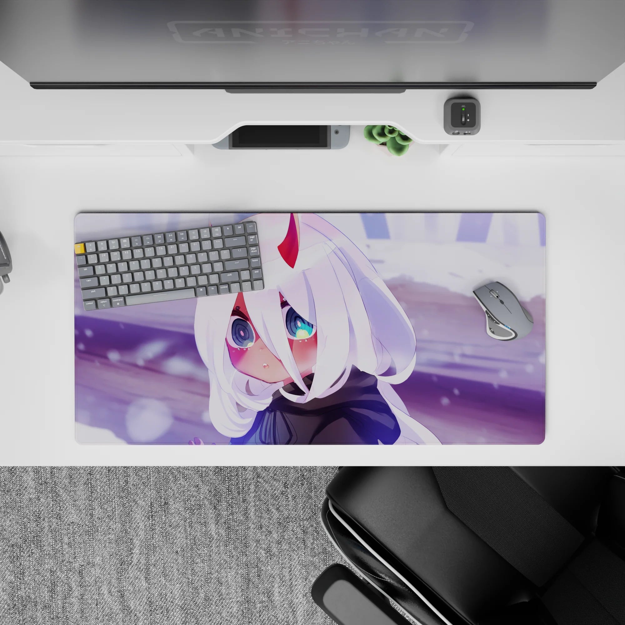 Darling In The Franxx - Anime Mouse Pad and Desk Pad - Zero Two Frostbound - AniChan