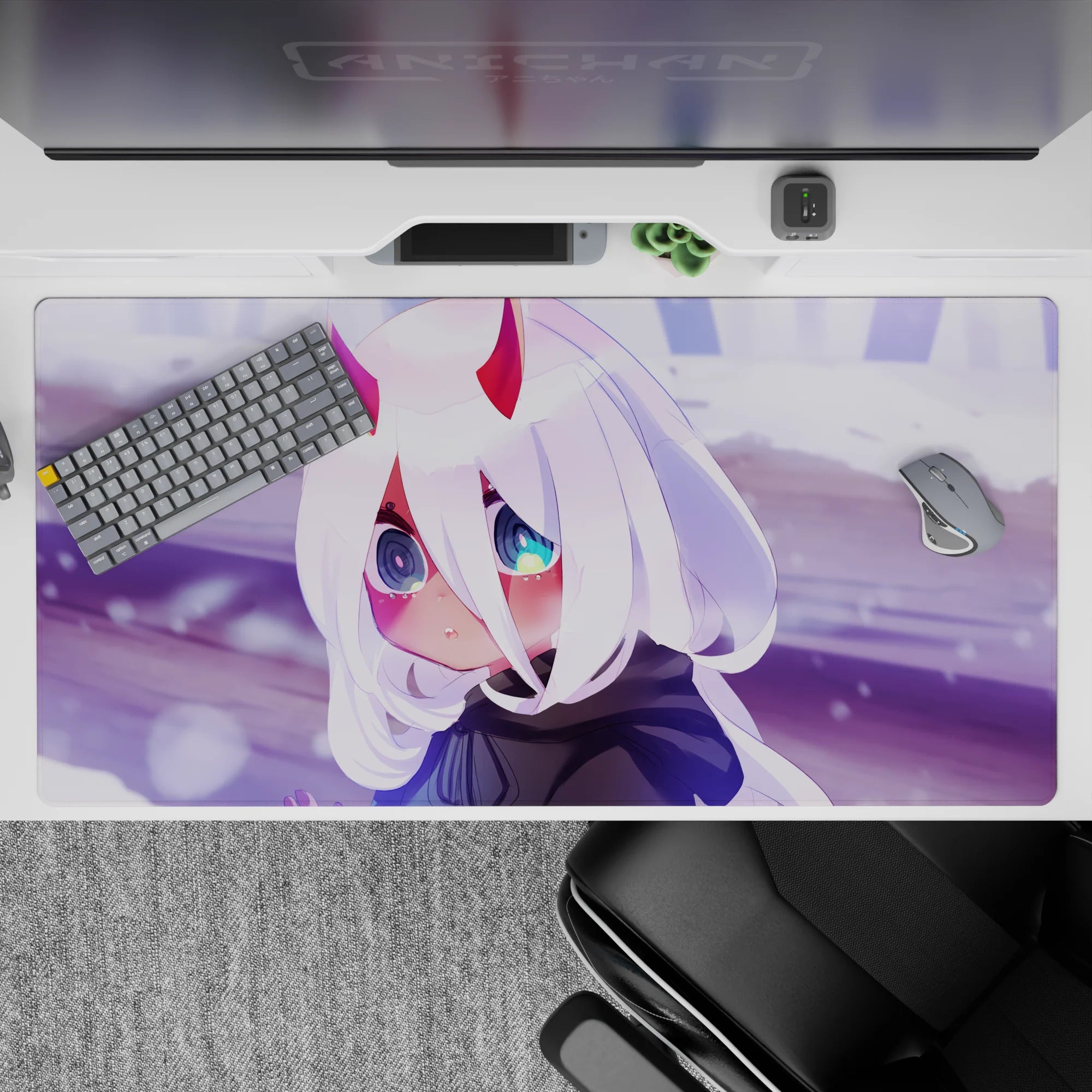 Darling In The Franxx - Anime Mouse Pad and Desk Pad - Zero Two Frostbound - AniChan