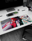 Evangelion - Anime Mouse Pad and Desk Pad - Crimson Resolve - AniChan