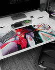 Evangelion - Anime Mouse Pad and Desk Pad - Crimson Resolve - AniChan