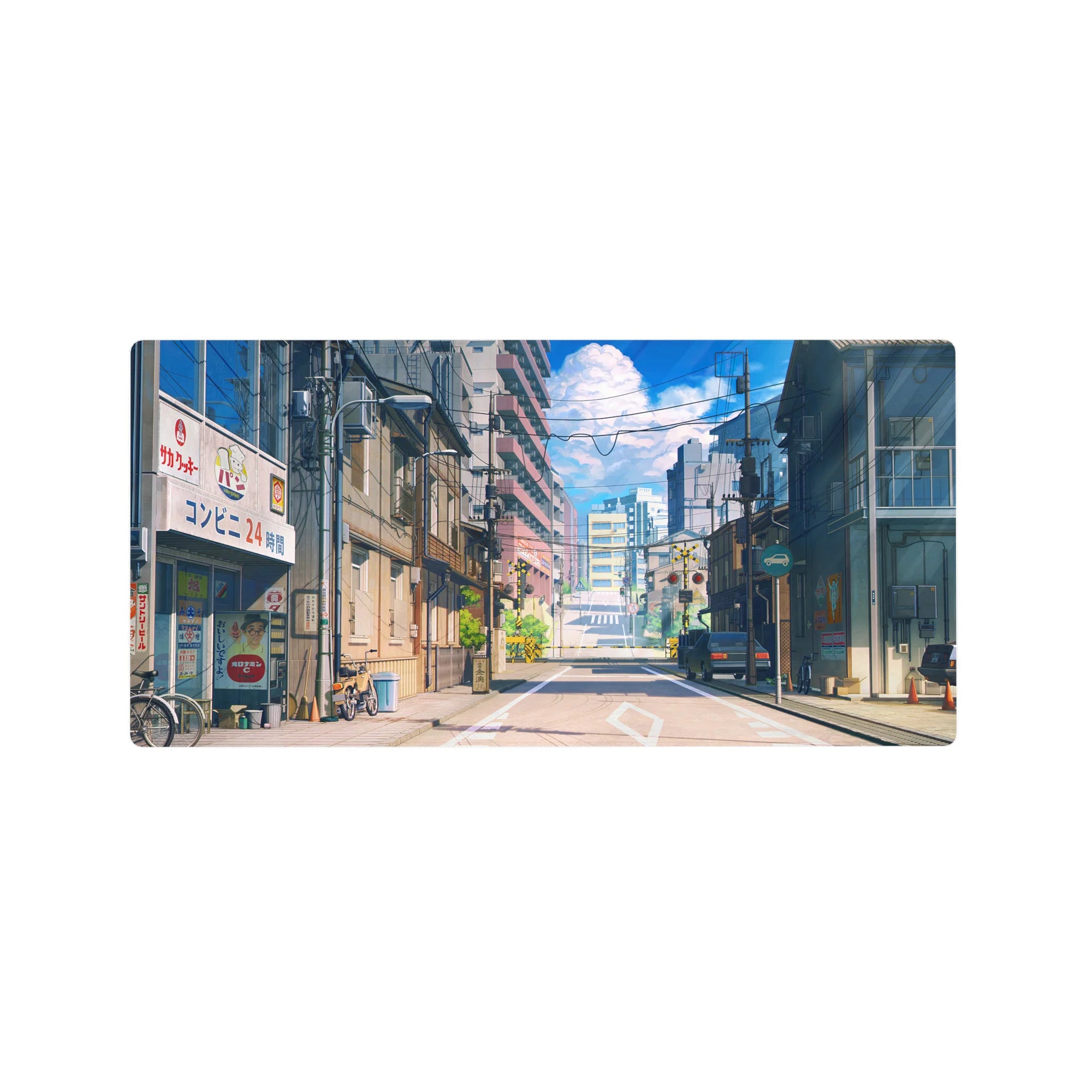 Zen-Japan Deskmat | Mousepad | Deskpad - Tokyo Daybreak - AniChan