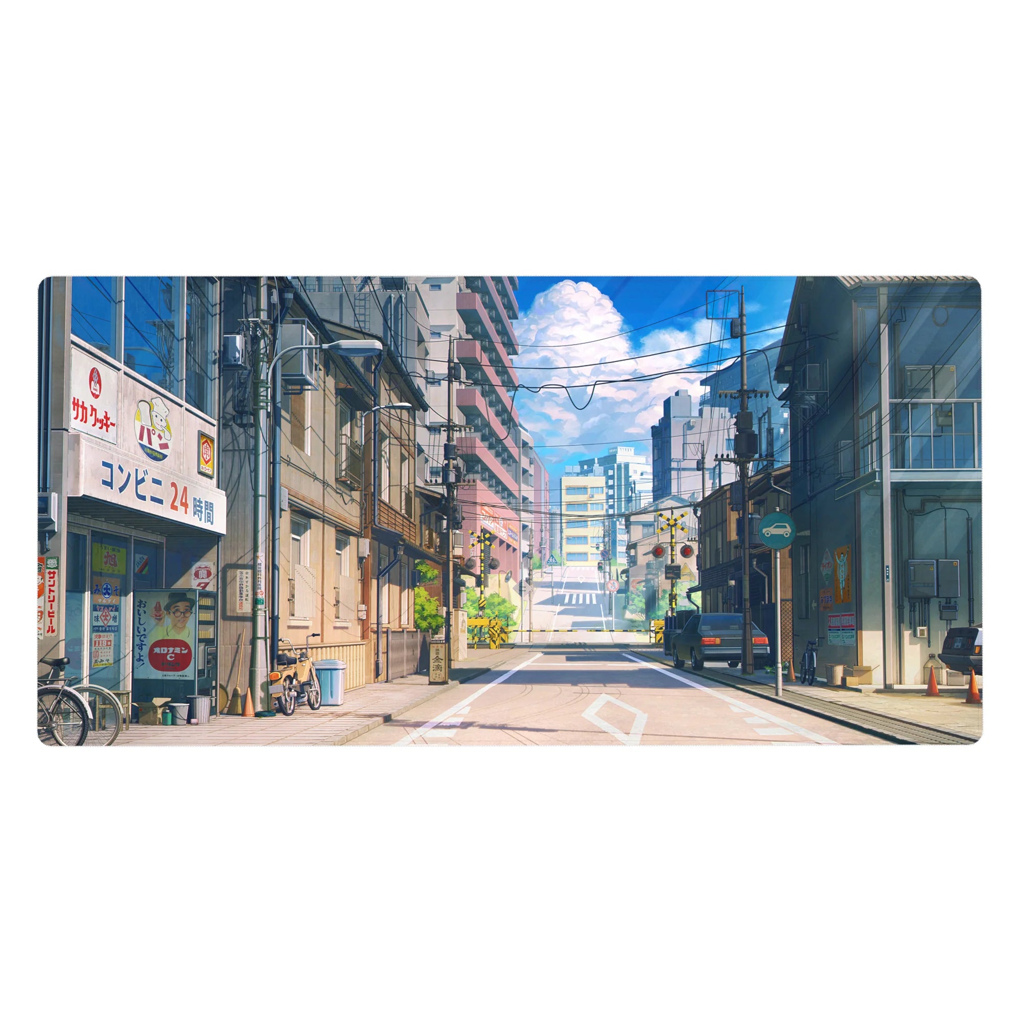 Zen-Japan Deskmat | Mousepad | Deskpad - Tokyo Daybreak - AniChan