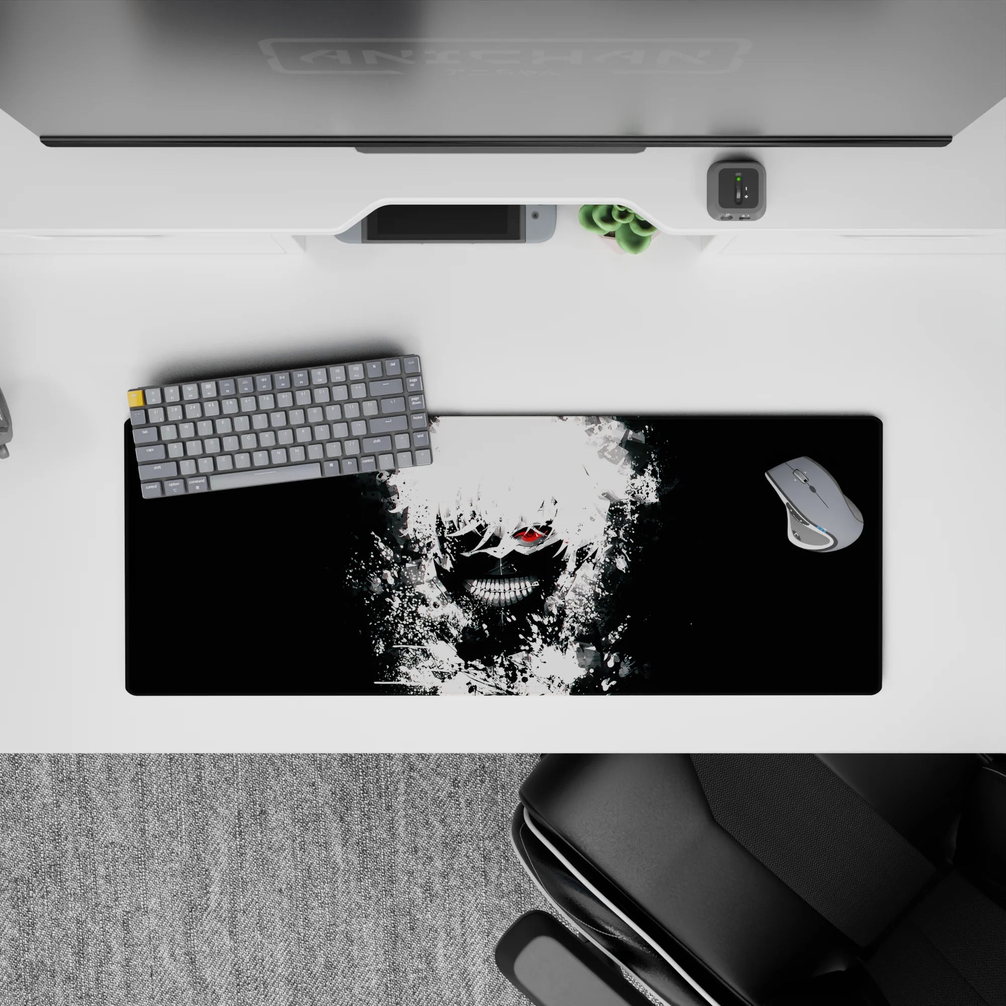 Tokyo Ghoul - Anime Mouse Pad and Desk Pad - Voidborn Grin