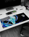 Demon Slayer - Anime Mouse Pad and Desk Pad - Icy Dragon Fury - AniChan