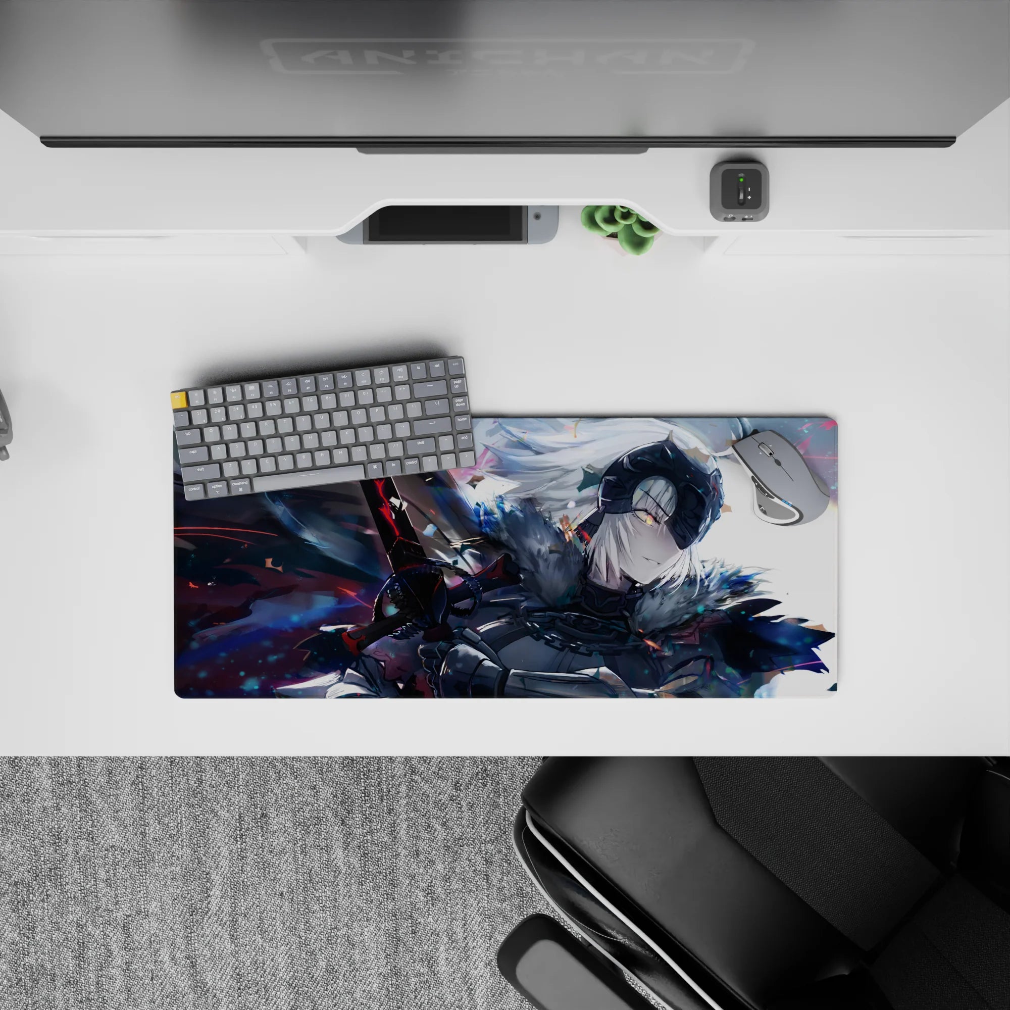 Fate Grand Order Deskmat | Mousepad | Deskpad - Fallen Savior&#39;s Fury - AniChan