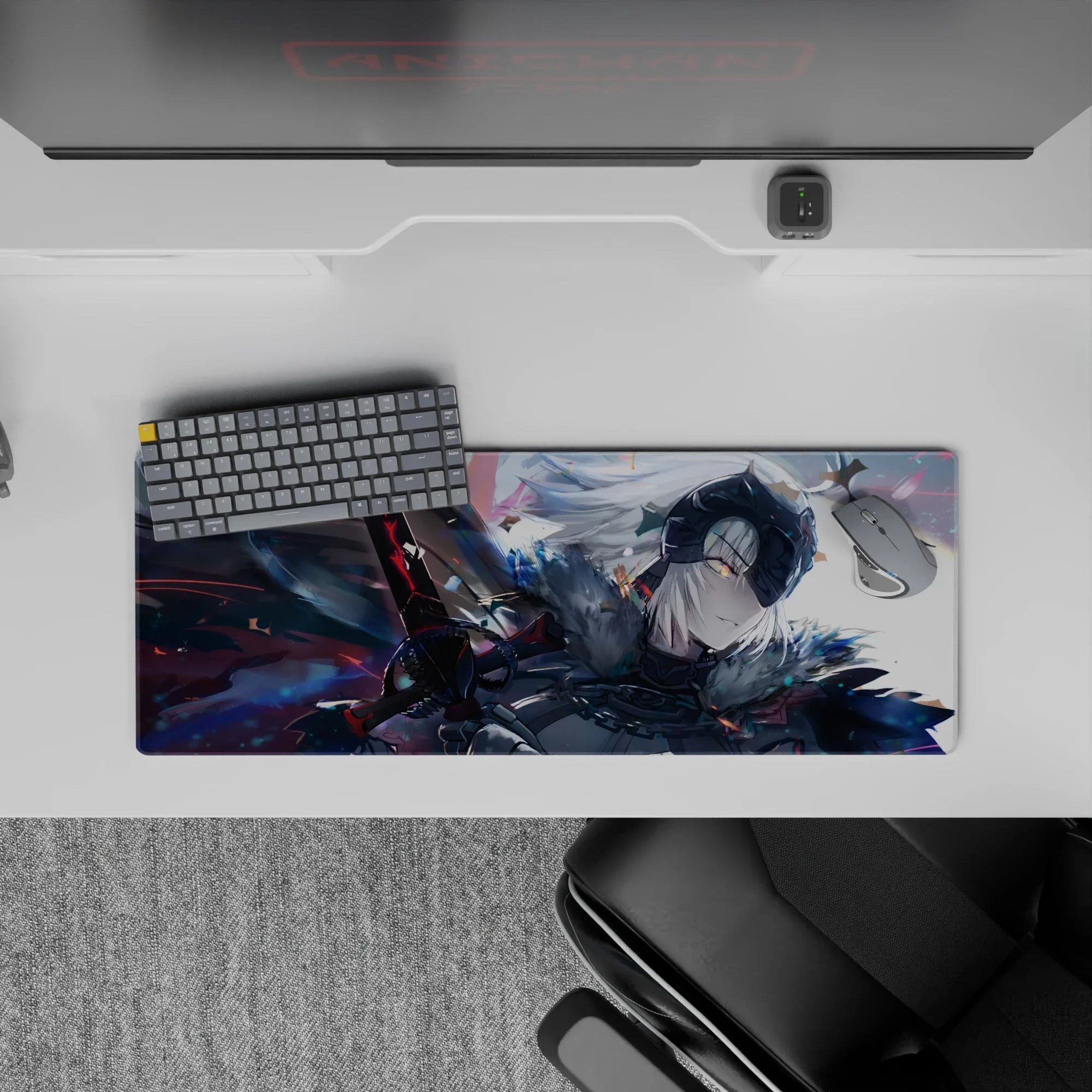 Fate Grand Order Deskmat | Mousepad | Deskpad - Fallen Savior&#39;s Fury