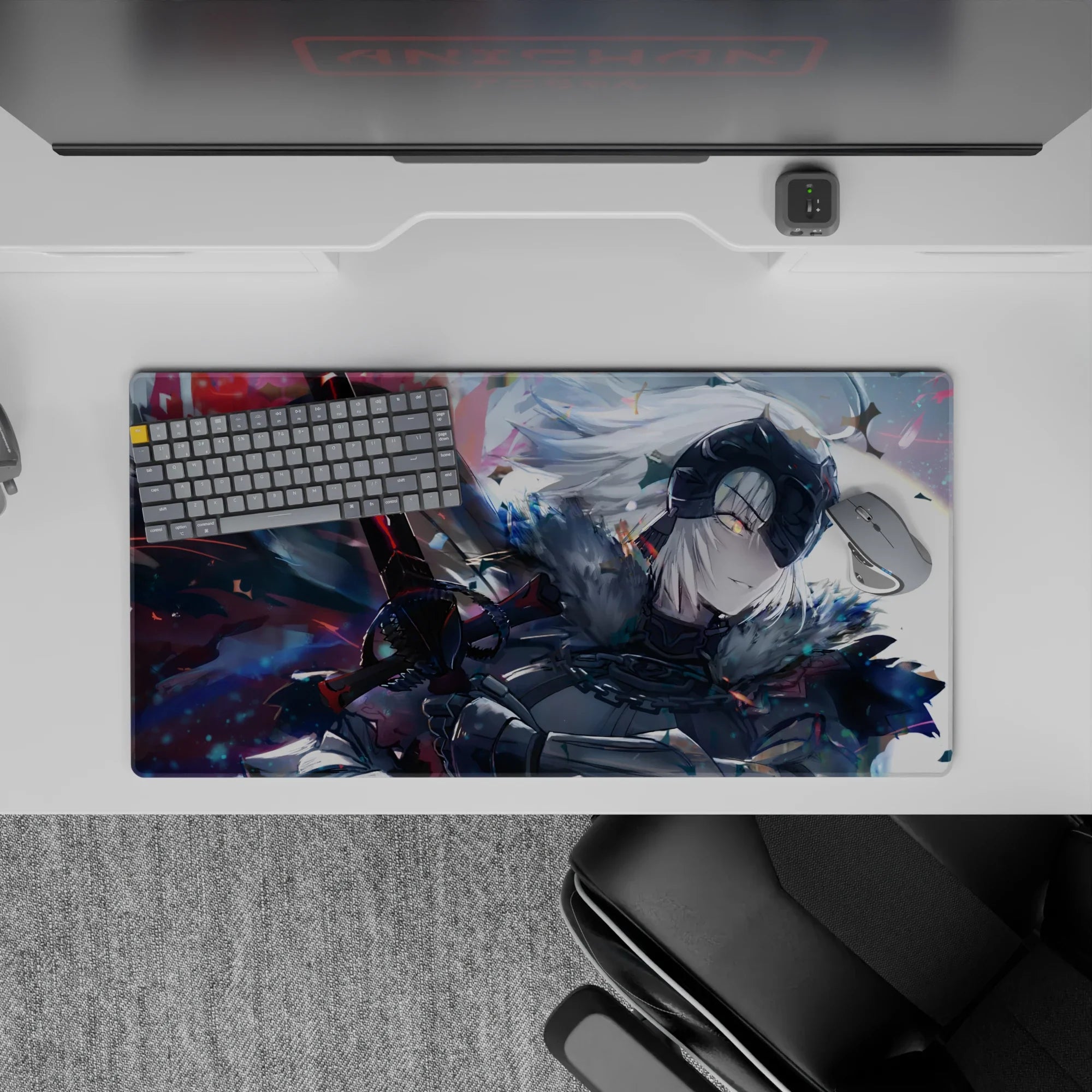 Fate Grand Order Deskmat | Mousepad | Deskpad - Fallen Savior&#39;s Fury