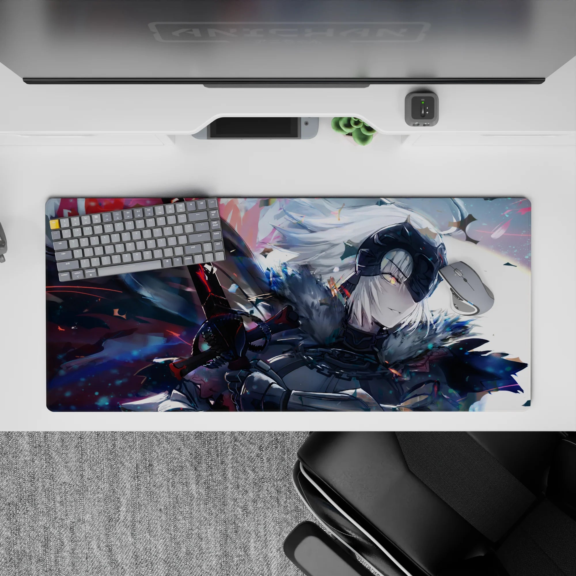 Fate Grand Order Deskmat | Mousepad | Deskpad - Fallen Savior's Fury - AniChan