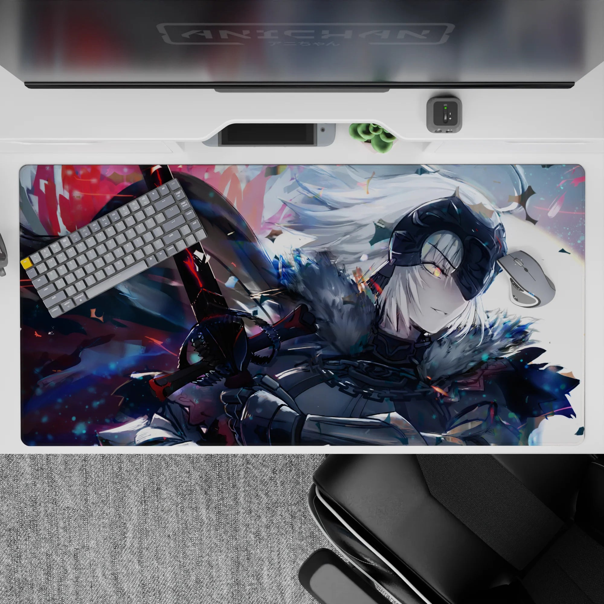 Fate Grand Order Deskmat | Mousepad | Deskpad - Fallen Savior's Fury - AniChan