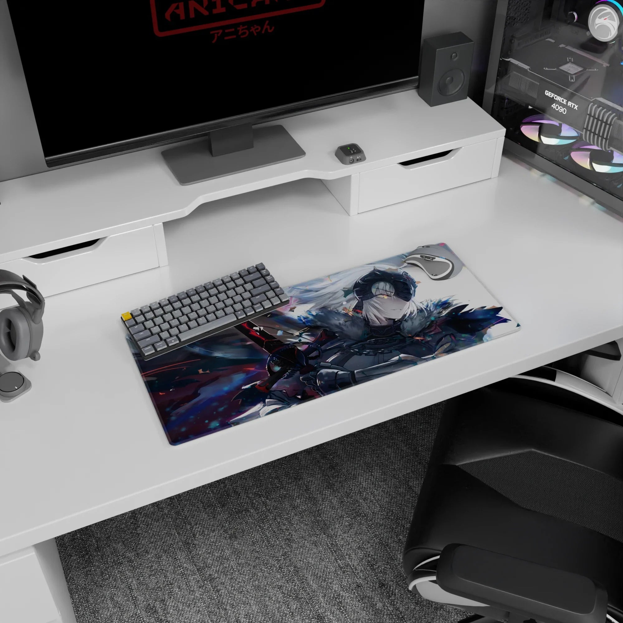 Fate Grand Order Deskmat | Mousepad | Deskpad - Fallen Savior&#39;s Fury