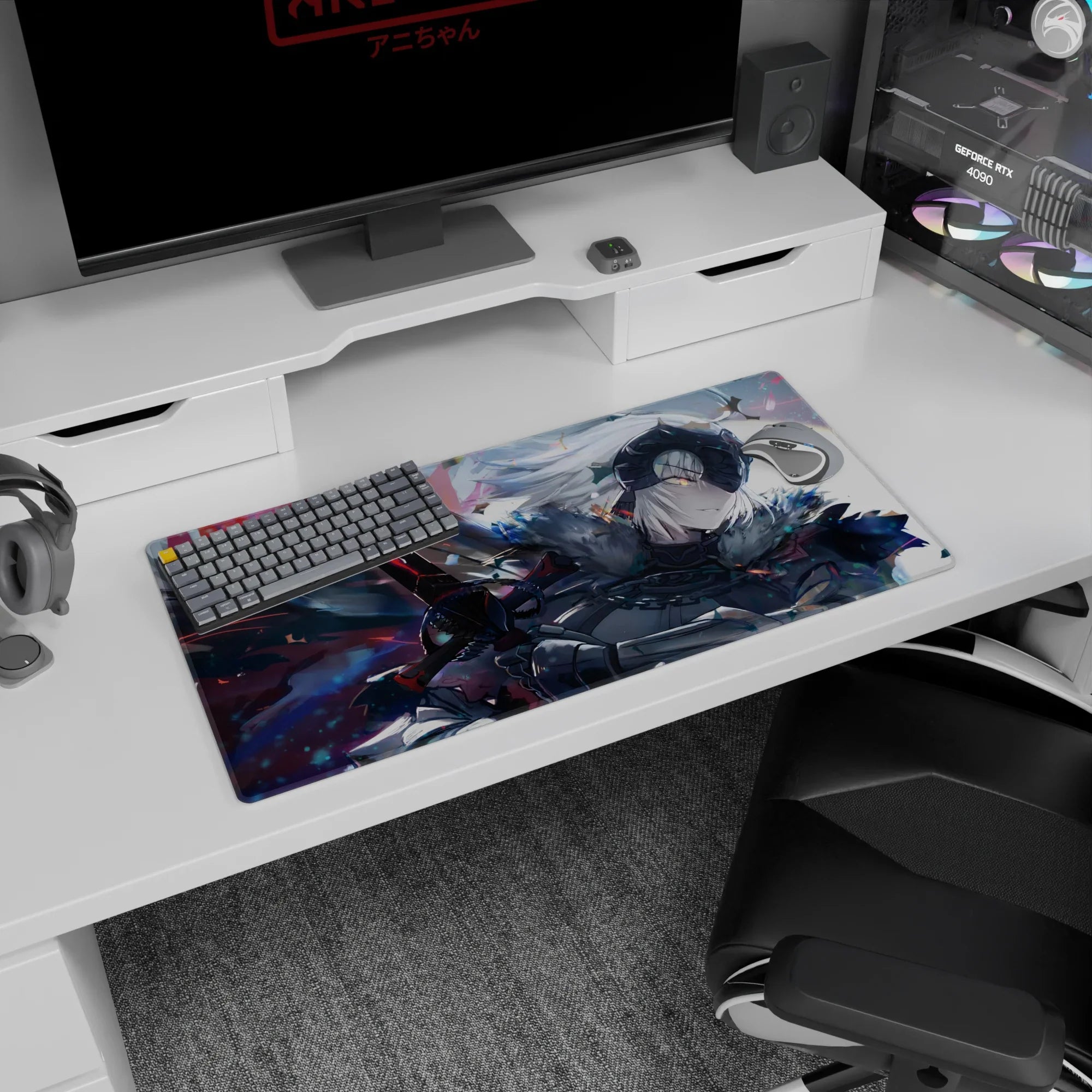 Fate Grand Order Deskmat | Mousepad | Deskpad - Fallen Savior&#39;s Fury