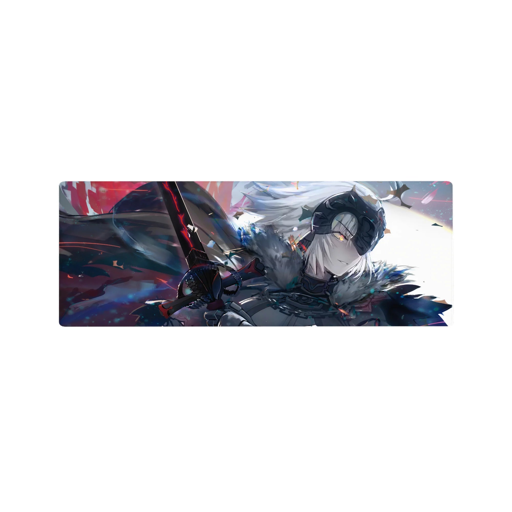 Fate Grand Order Deskmat | Mousepad | Deskpad - Fallen Savior&#39;s Fury - AniChan