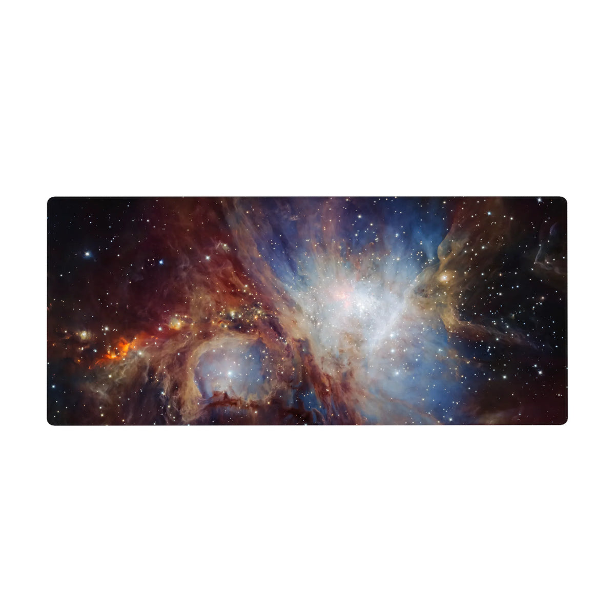 Rust Nebula Veil - Space Mouse Pad and Desk Pad – AniChan