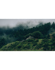 Nature Landscapes Deskmat | Mousepad | Deskpad - Misty Highlands