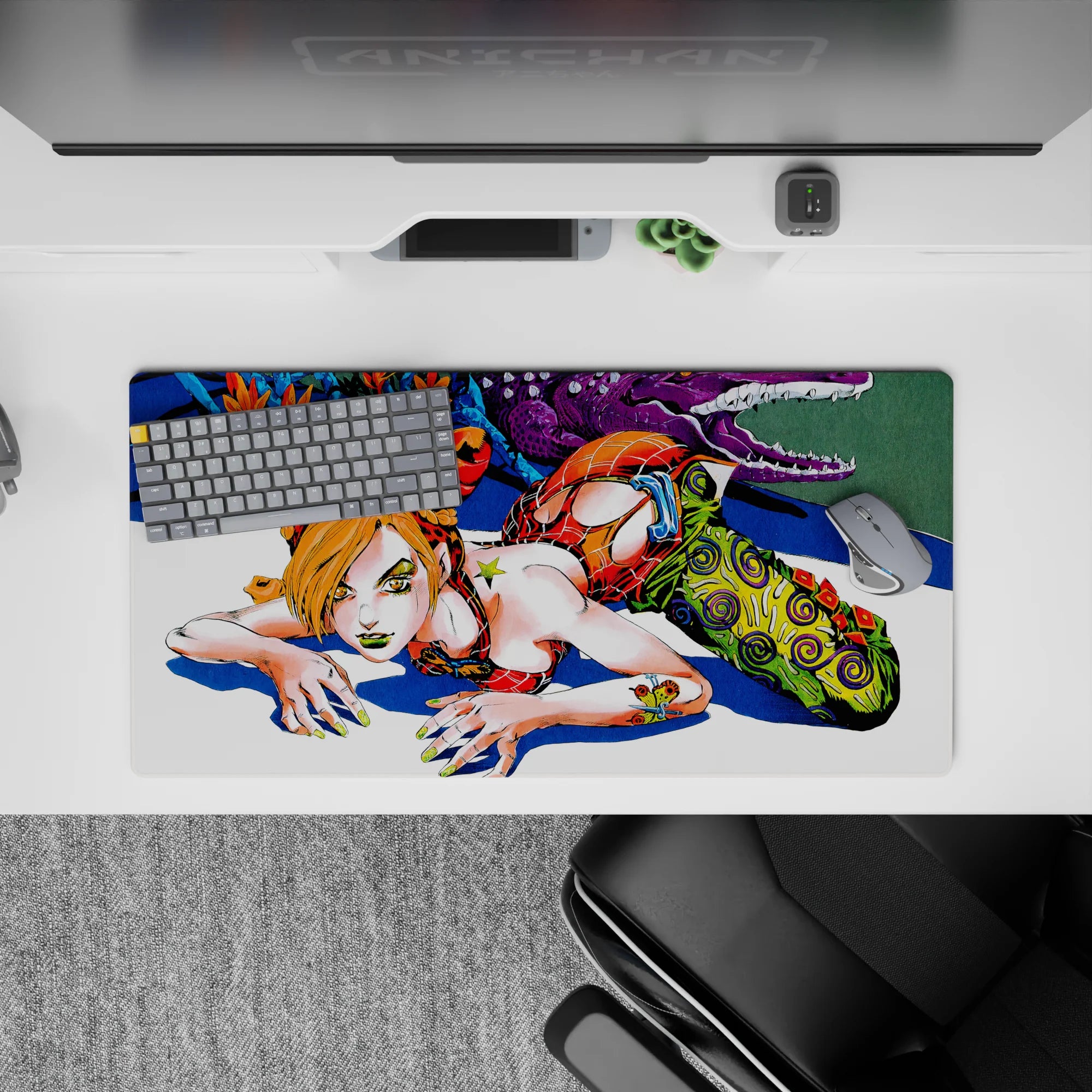 JoJo Deskmat | Mousepad | Deskpad - Vibrant Prison - AniChan