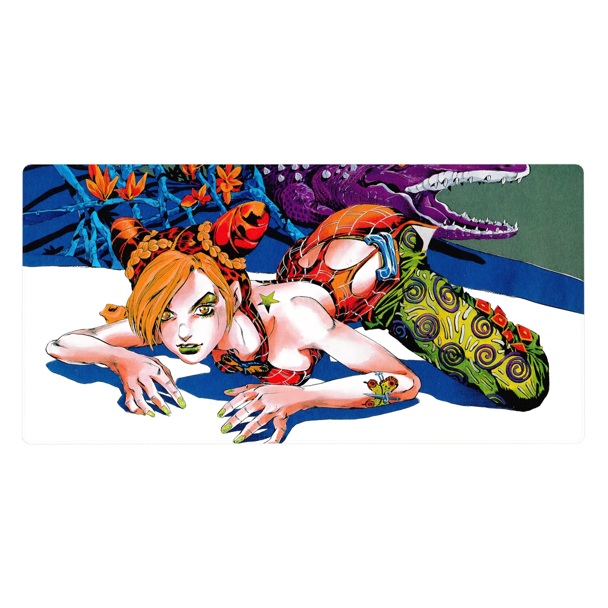 JoJo Deskmat | Mousepad | Deskpad - Vibrant Prison - AniChan