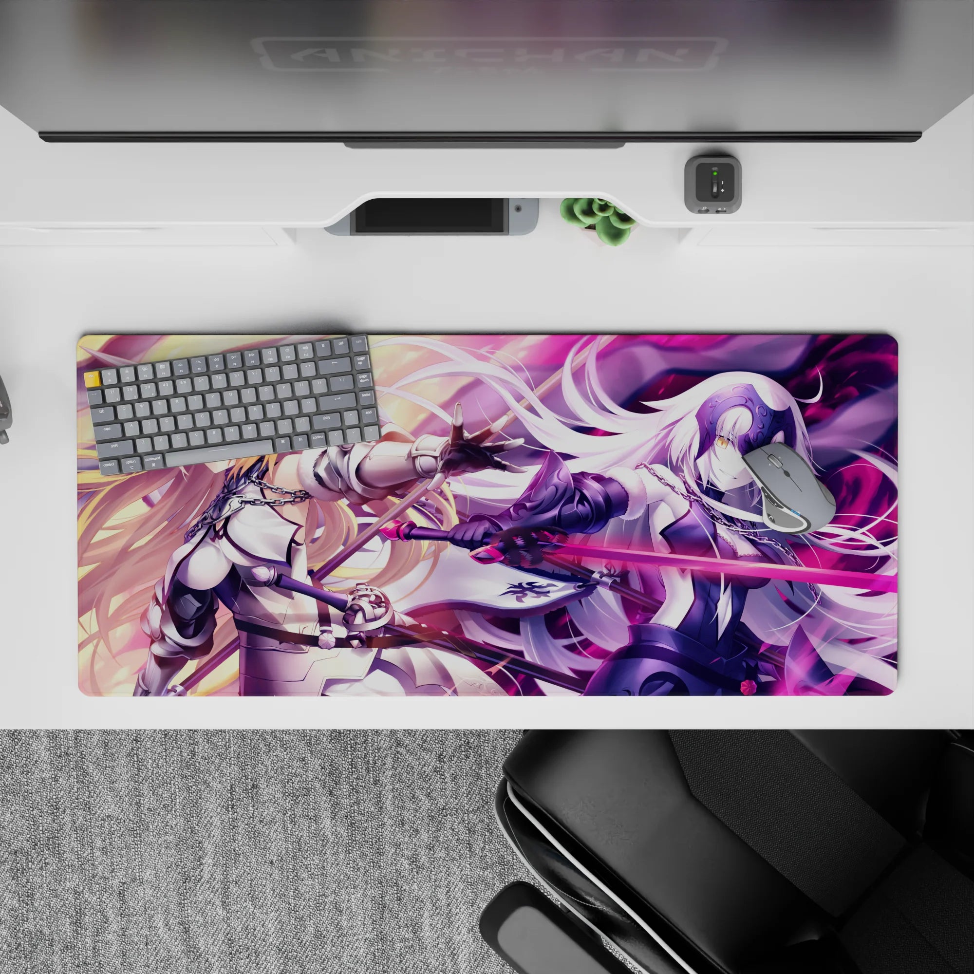 Fate Grand Order Deskmat | Mousepad | Deskpad - Dual Flames of Jeanne - AniChan