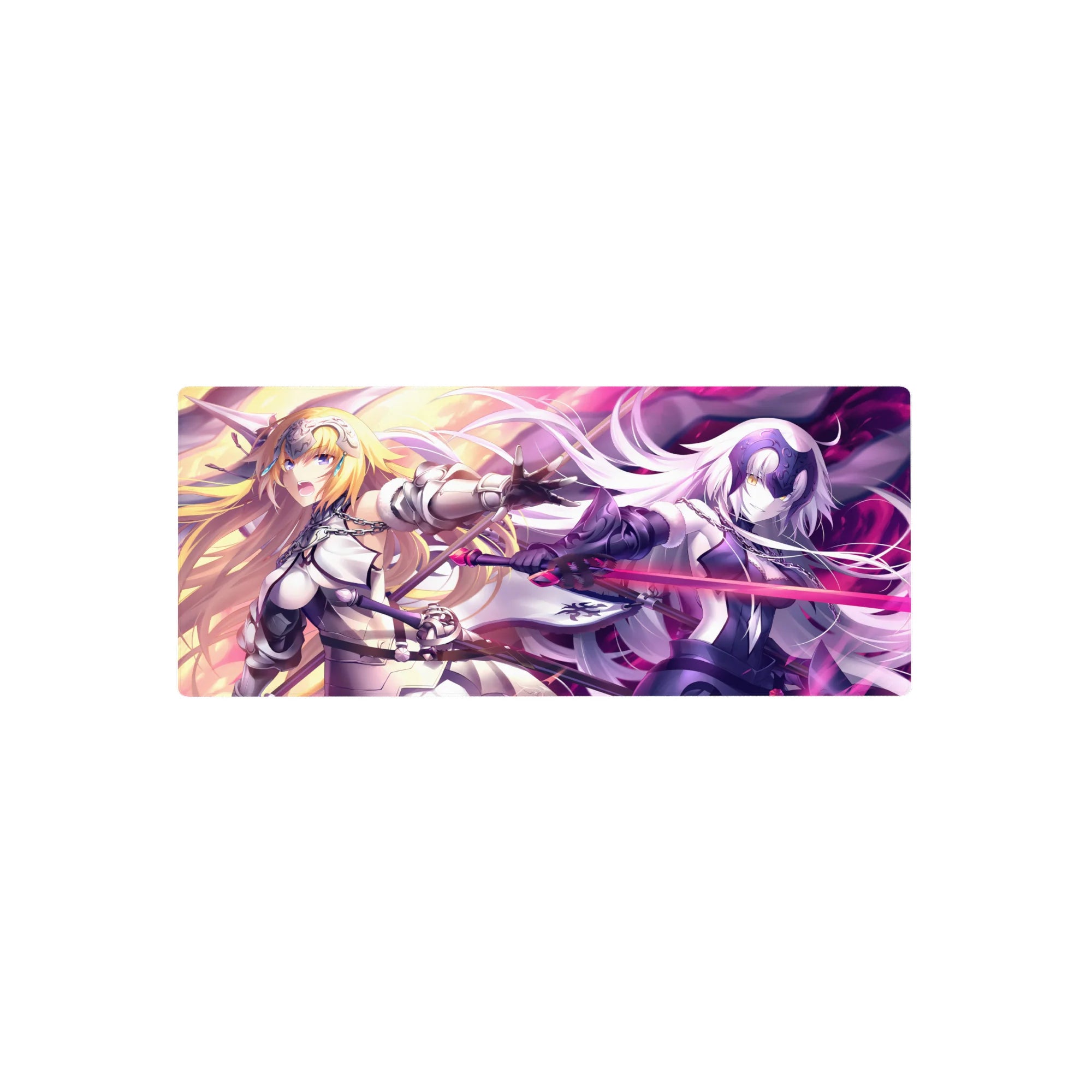 Fate Grand Order Deskmat | Mousepad | Deskpad - Dual Flames of Jeanne - AniChan