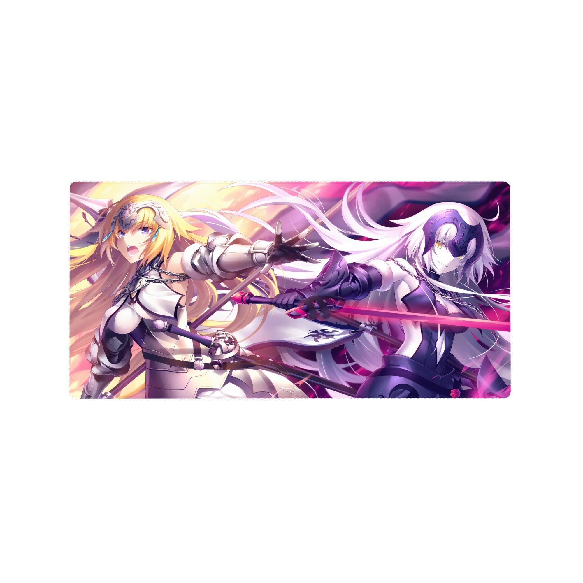 Fate Grand Order Deskmat | Mousepad | Deskpad - Dual Flames of Jeanne - AniChan