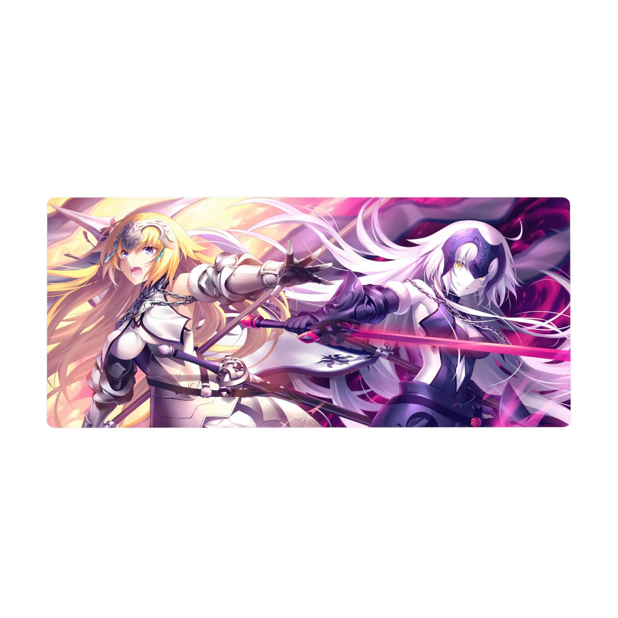 Fate Grand Order Deskmat | Mousepad | Deskpad - Dual Flames of Jeanne - AniChan