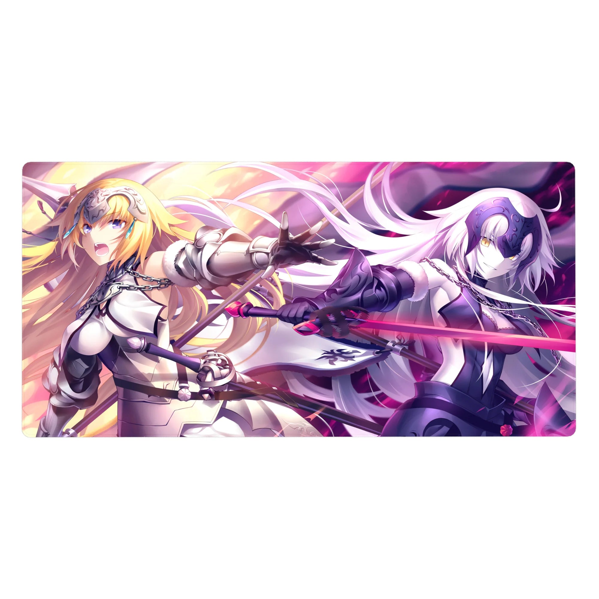 Fate Grand Order Deskmat | Mousepad | Deskpad - Dual Flames of Jeanne - AniChan