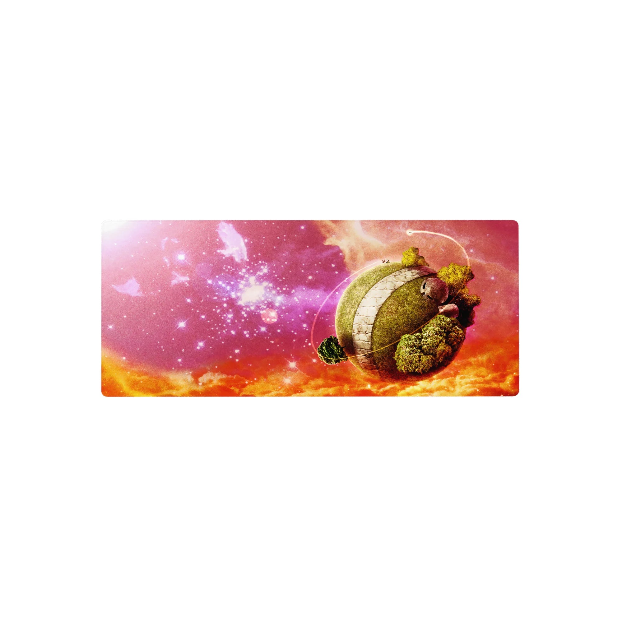 Dragon Ball Deskmat | Mousepad | Deskpad - King Kai’s Cosmic Retreat - AniChan