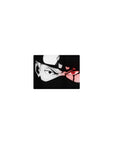 Classic anime mouse pad 14x10 inches with Kakashi mask close-up and bold manga-style contrast.