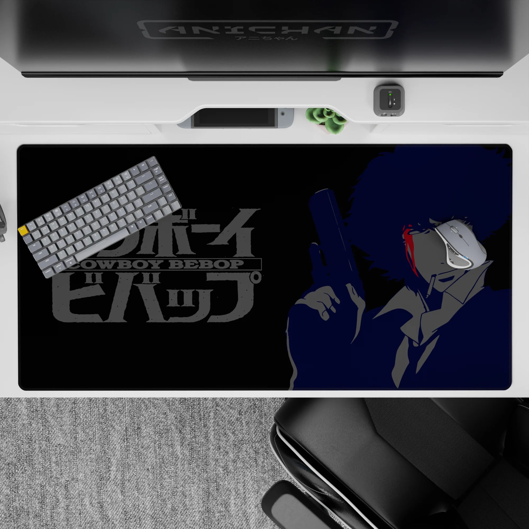 Cowboy Bepop - Anime Mouse Pad and Desk Pad - Blood & Blues - AniChan