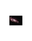 Classic anime girl mouse pad 14x10 inches with tight close-up, glossy pink eyes peeking from dark hair.