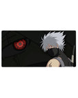 32x16 inches anime mouse pad with Kakashi-inspired ninja design, crisp print for gaming desk setup.
