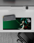 My Hero Academia Deskmat | Mousepad | Deskpad - Emerald Power Surge