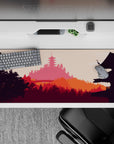 Vector Landscapes Deskmat | Mousepad | Deskpad - Temple Serenity