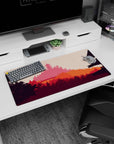 Vector Landscapes Deskmat | Mousepad | Deskpad - Temple Serenity