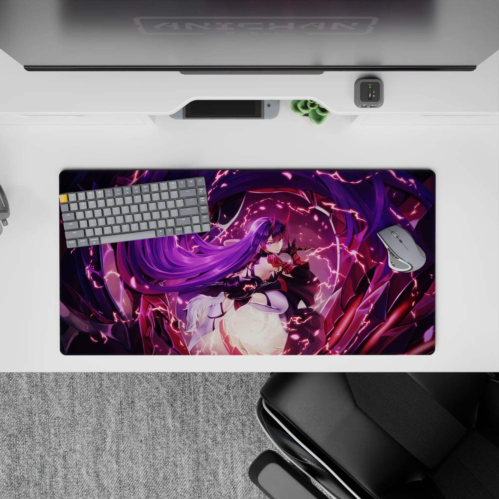 Fate Grand Order Deskmat | Mousepad | Deskpad - Thunderous Sorcery - AniChan