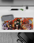 Demon Slayer Deskmat | Mousepad | Deskpad - Flames of the Demon Slayers - AniChan