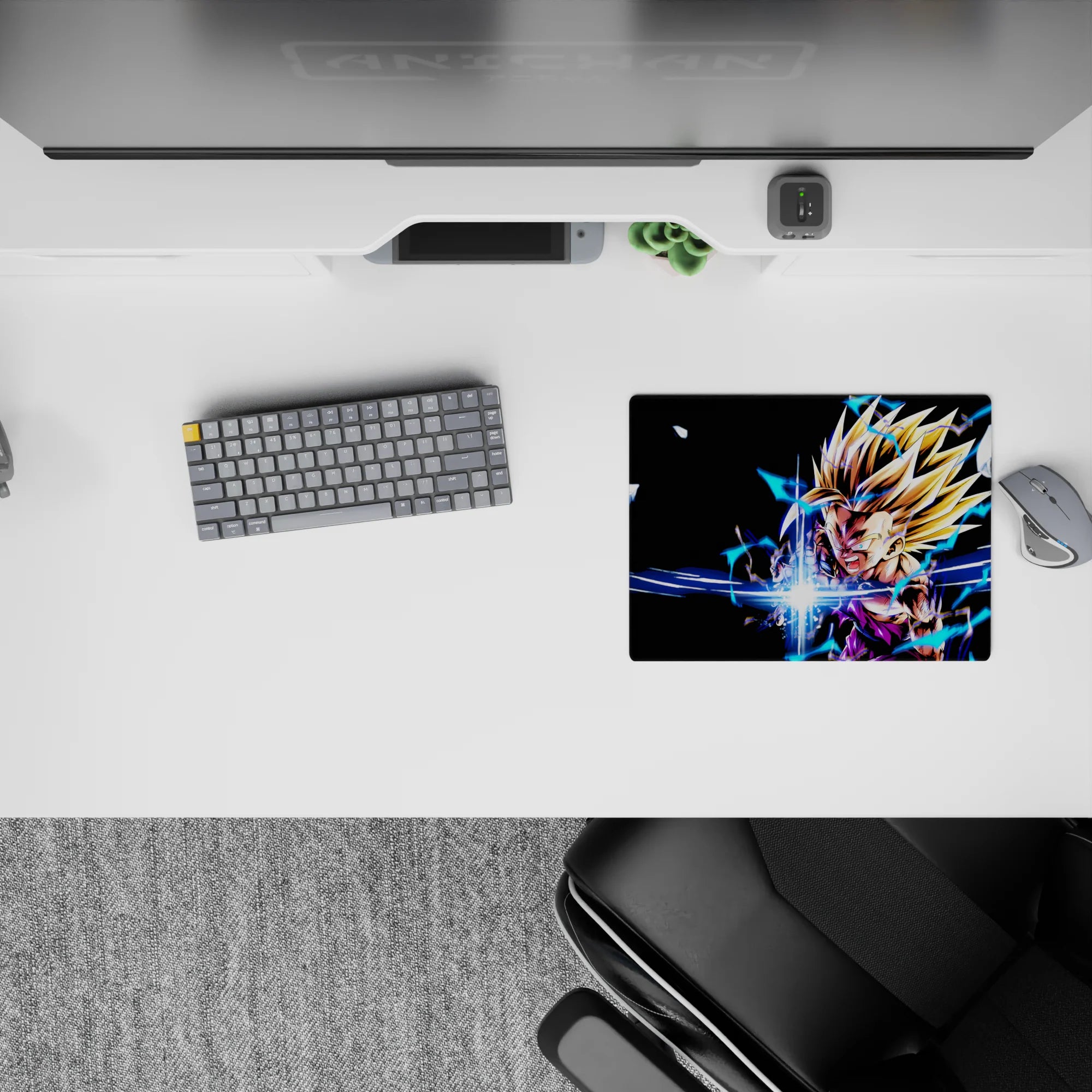 Dragon Ball Deskmat | Mousepad | Deskpad - Unleashed Fury Gohan - AniChan