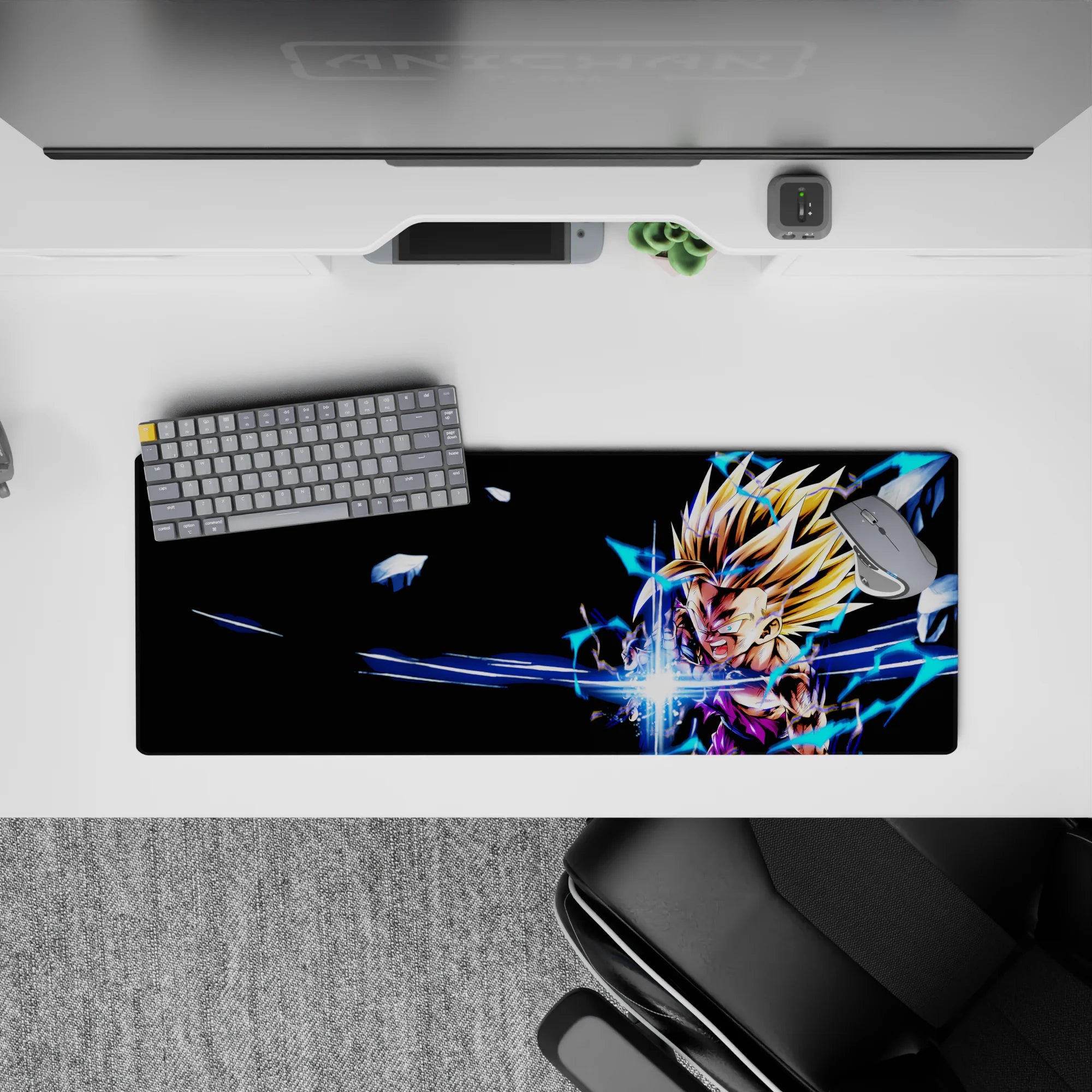 Dragon Ball Deskmat | Mousepad | Deskpad - Unleashed Fury Gohan - AniChan