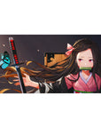 Demon Slayer Deskmat | Mousepad | Deskpad - Nezuko’s Butterfly Moment - AniChan