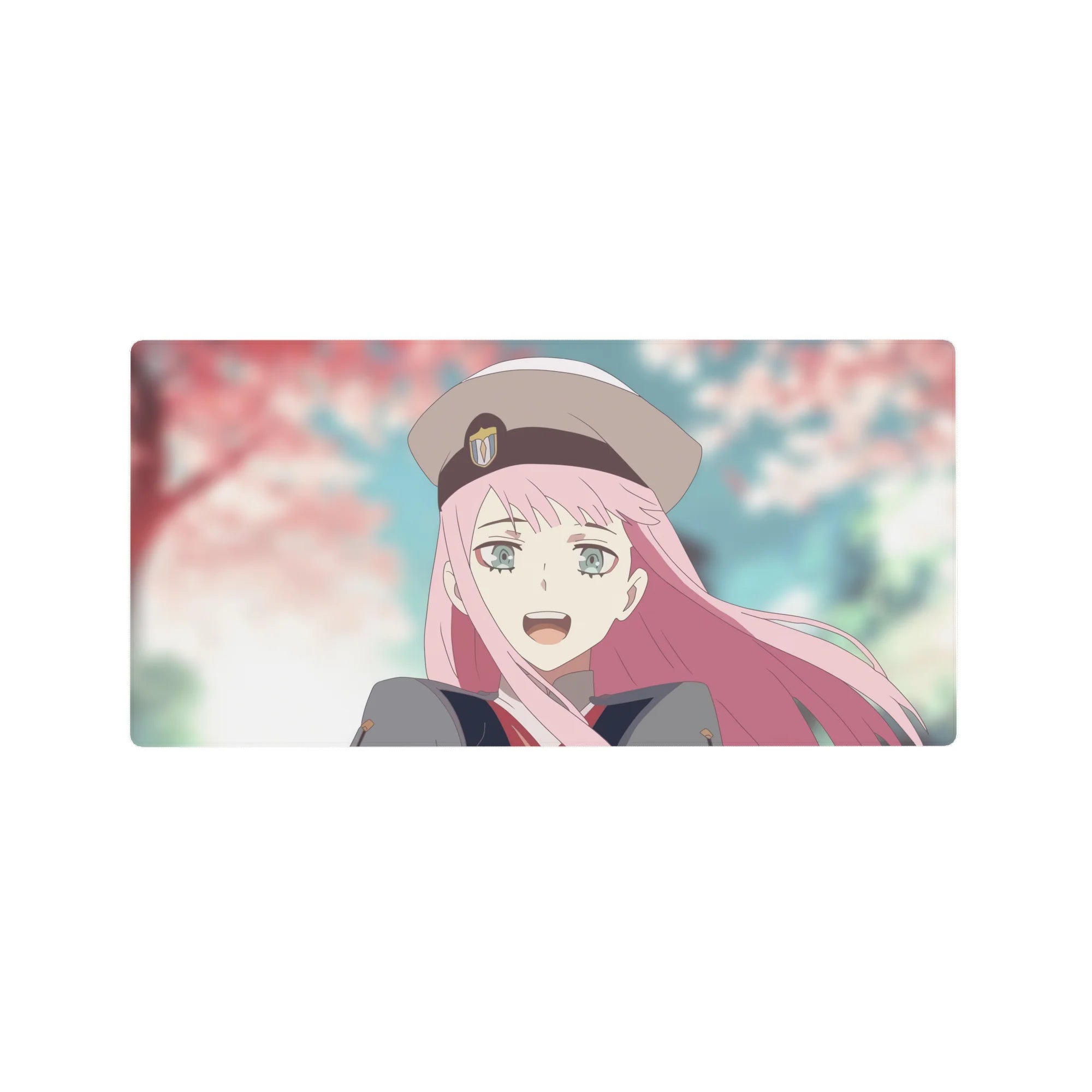 Darling In The Franxx - Anime Mouse Pad and Desk Pad - Zero Two Sakura Bliss - AniChan