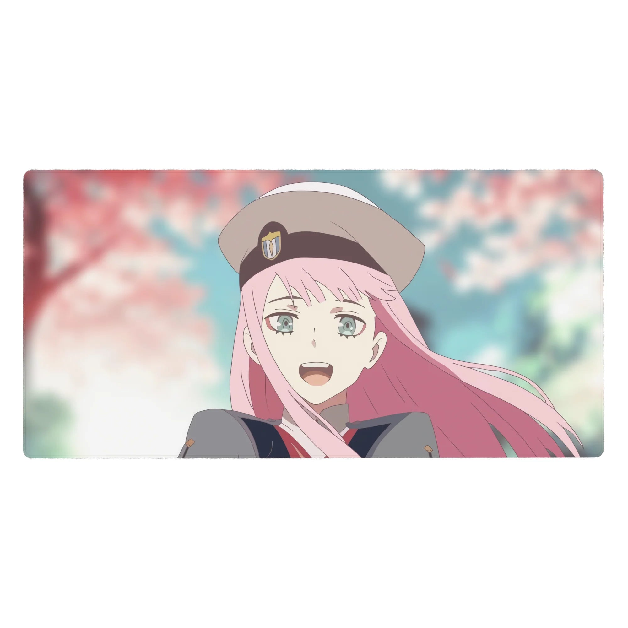 Darling In The Franxx - Anime Mouse Pad and Desk Pad - Zero Two Sakura Bliss - AniChan