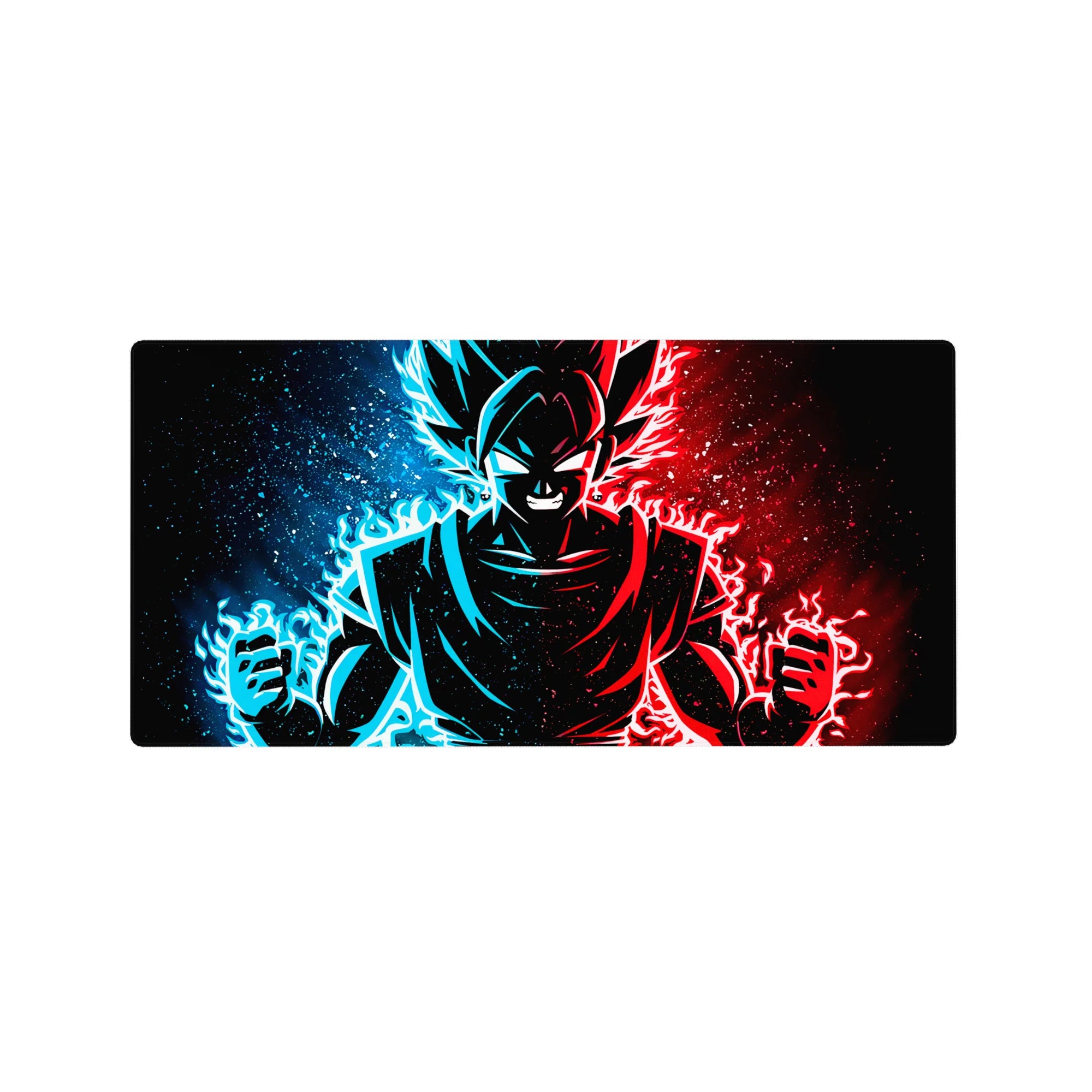 Dragon Ball Deskmat | Mousepad | Deskpad - Dual Flame Wrath - AniChan