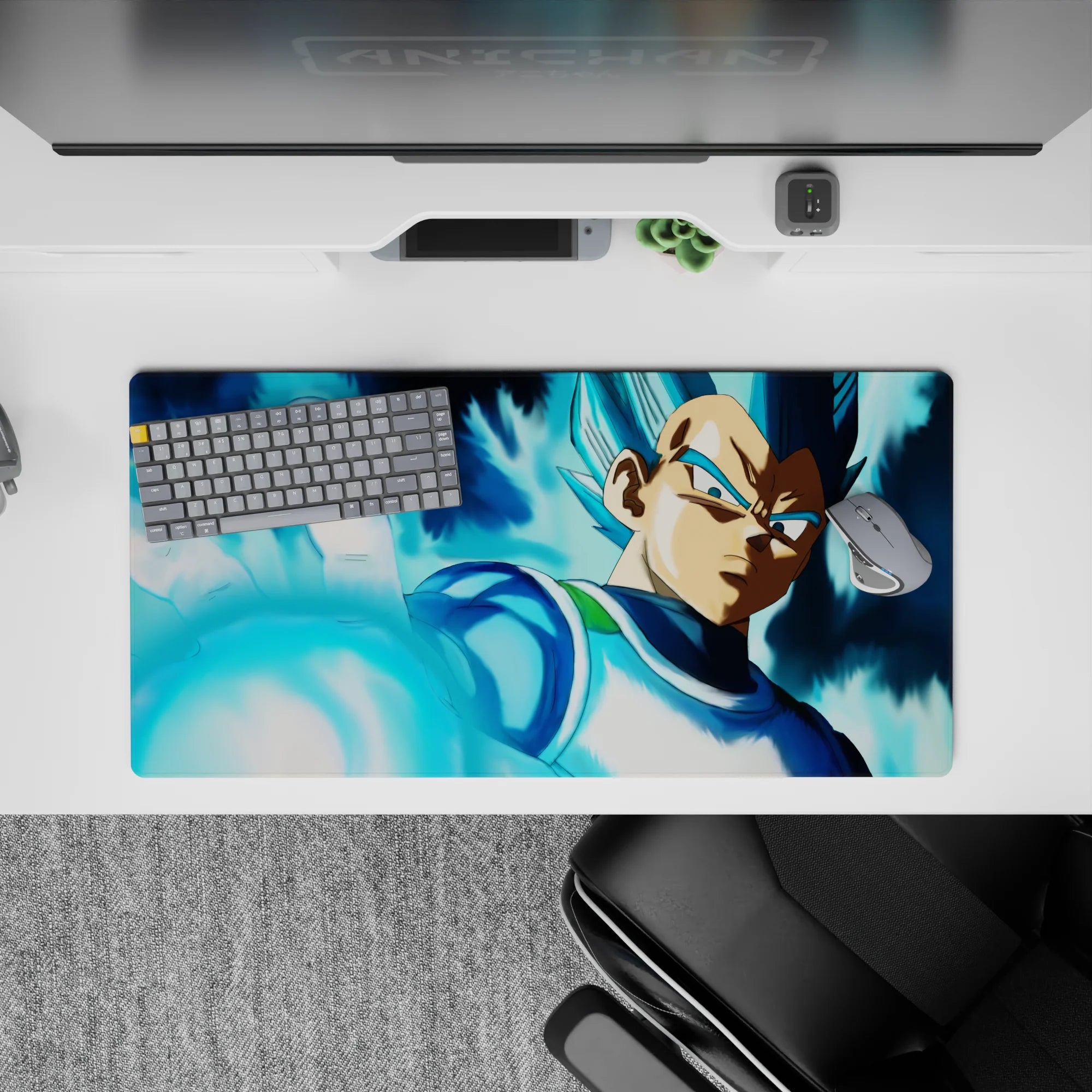 Dragon Ball Deskmat | Mousepad | Deskpad - Blue Prince’s Resolve - AniChan