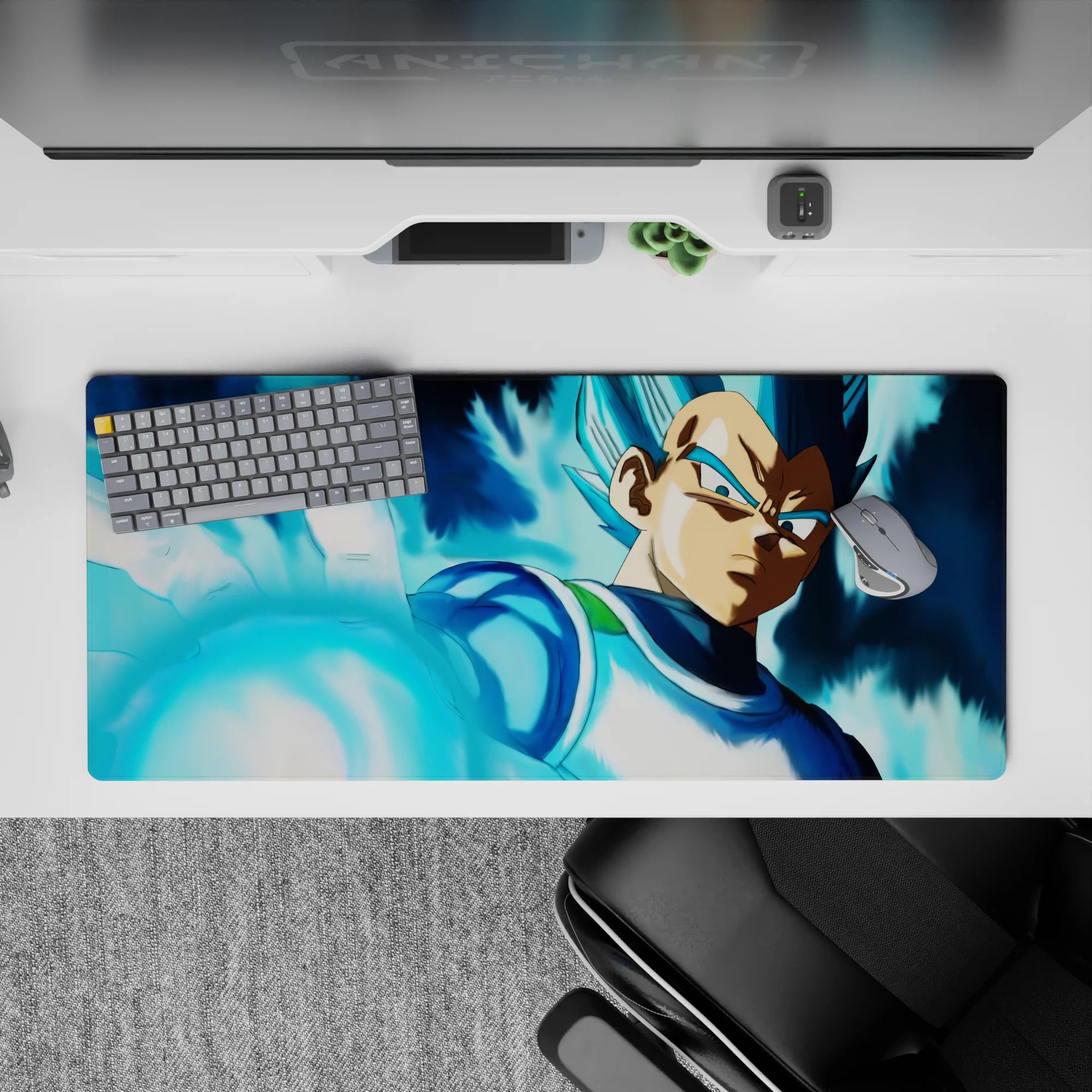 Dragon Ball Deskmat | Mousepad | Deskpad - Blue Prince’s Resolve - AniChan