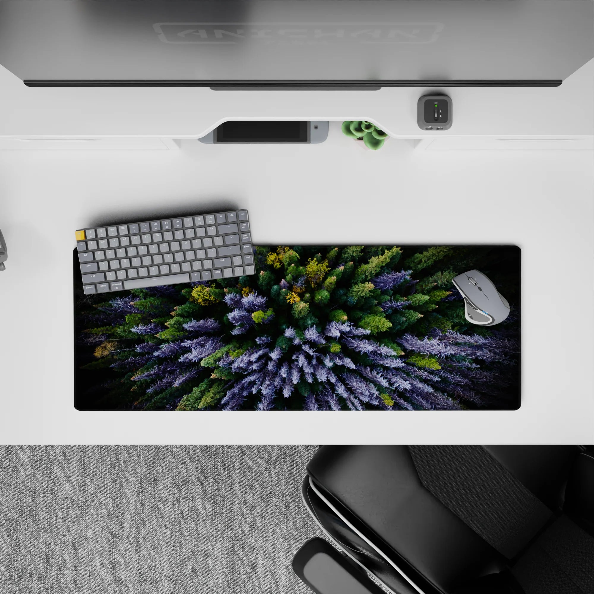 Nature Landscapes Deskmat | Mousepad | Deskpad - Forest Canopy