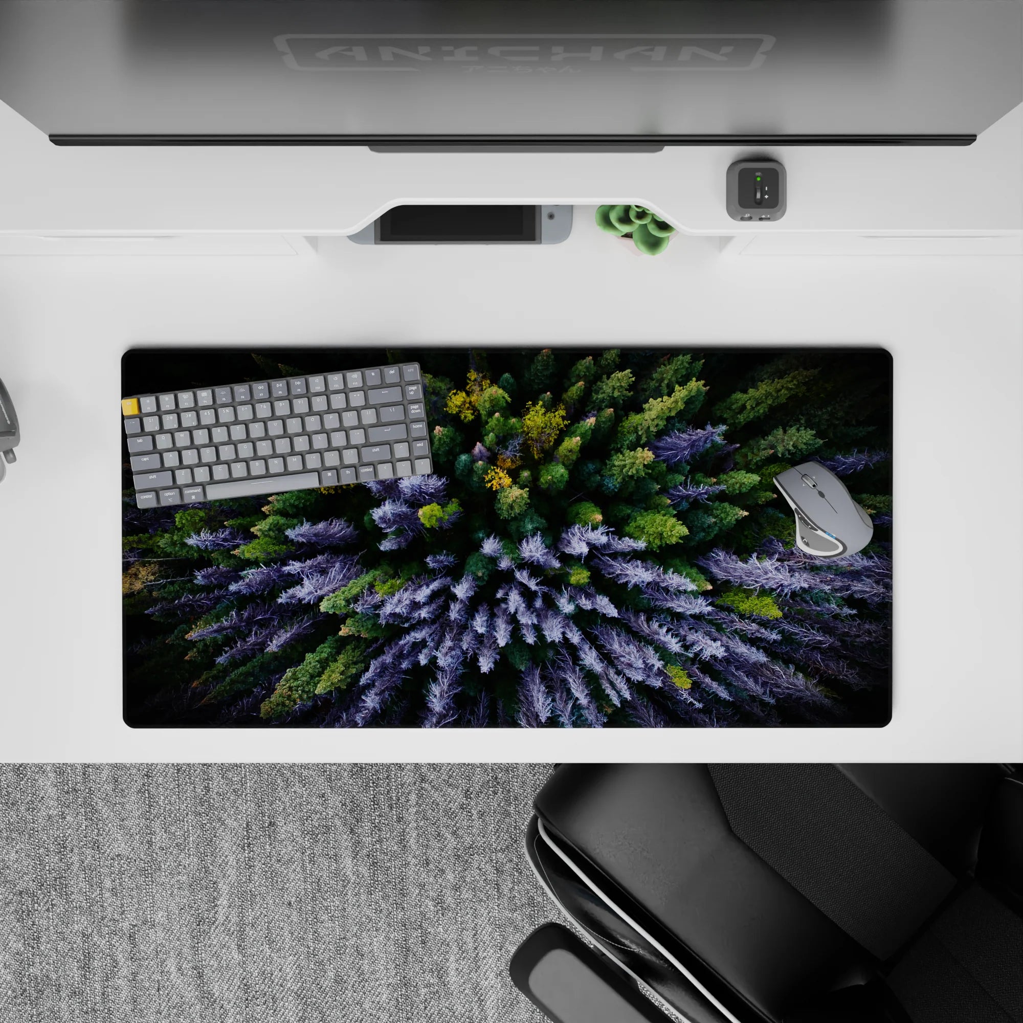 Nature Landscapes Deskmat | Mousepad | Deskpad - Forest Canopy